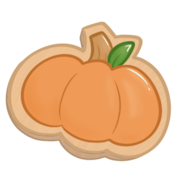 Frosted Pumpkin Cookie